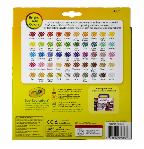 Crayola Pre Sharpened Colored Pencils 50 ct, 50 ct - Kroger