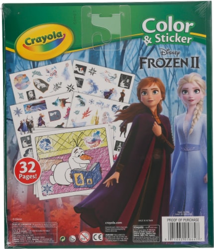 Crayola® Disney Frozen 2 Color & Sticker Activity Book, 1 ct - Fry's Food  Stores