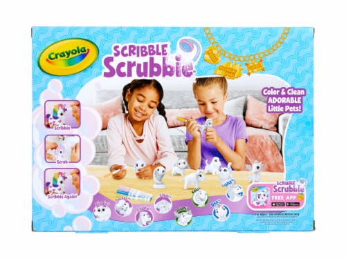 Crayola Scribble Scrubbie Pets Set Perspective: back