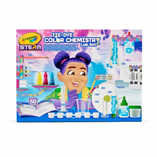 Crayola Tie Dye Color Chemistry Lab Set Perspective: back