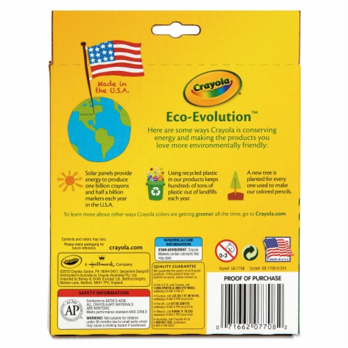 Crayola® Classic Colors Broad Line Markers - Assorted Perspective: back