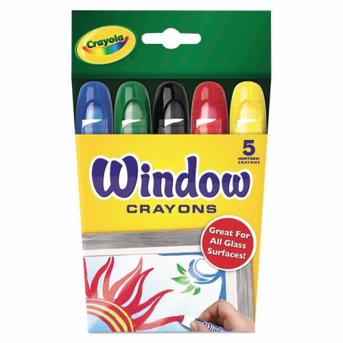 Crayola® Washable Window Markers™ Stencil & Cling Set, 25 ct - Kroger