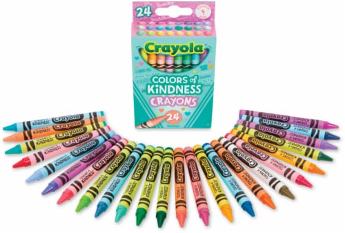 Crayola® Colors of Kindness Crayons Perspective: back