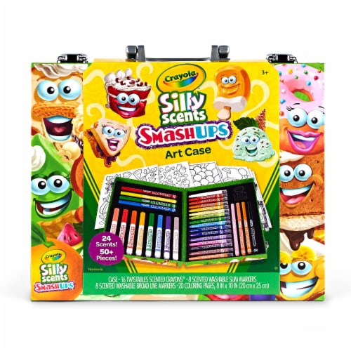 Crayola® Silly Scents Smashups Art Case Perspective: back