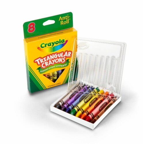 Crayola® Triangular Crayons Perspective: back