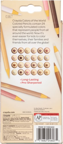 Crayola® Colors of the World Colored Pencils Perspective: back