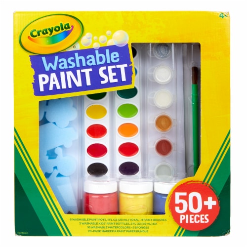 Crayola® Washable Paint Set Perspective: back