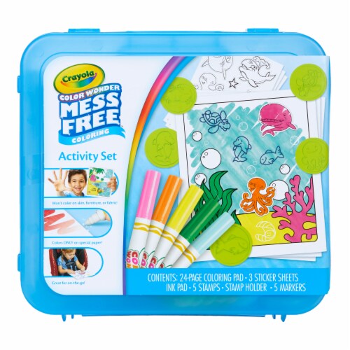 CRAYOLA - Mess Free Pastel Markers 10ct, 1 - Kroger