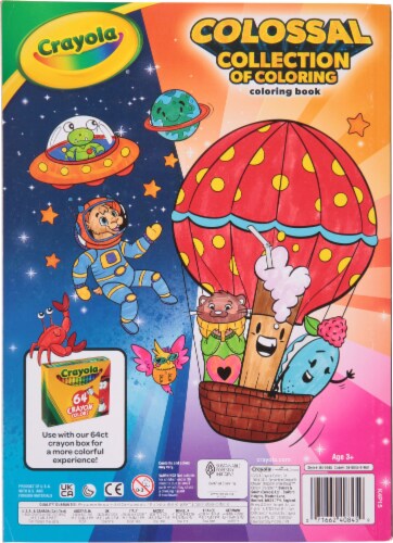 Crayola® Coloring Book Colossal Collection of Coloring Perspective: back