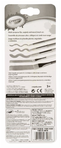 Crayola® Paint Brush Set Perspective: back