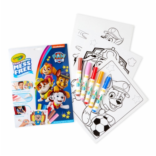 Crayola Color Wonder Paw Patrol™ Pages & Markers Perspective: back