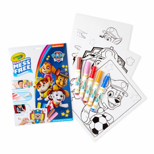 Crayola Color Wonder Paw Patrol™ Pages & Markers Perspective: back