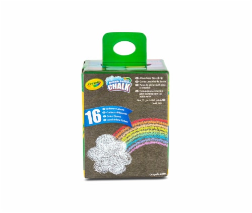 Crayola® Washable Sidewalk Chalk Perspective: back