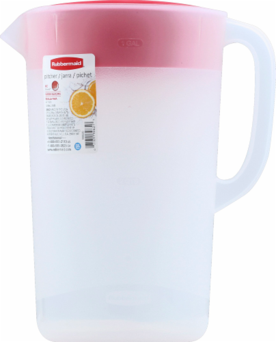 Rubbermaid® Classic Pitcher - Racer Red Perspective: back