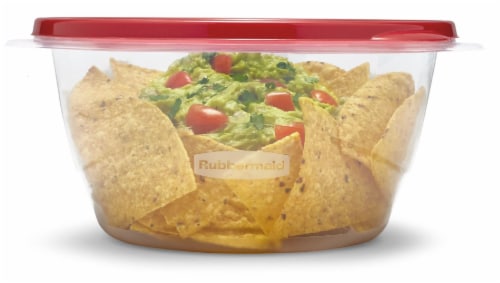 Rubbermaid® Take Alongs Round BPA-Free Plastic Snap Seal Food Storage Container Perspective: back