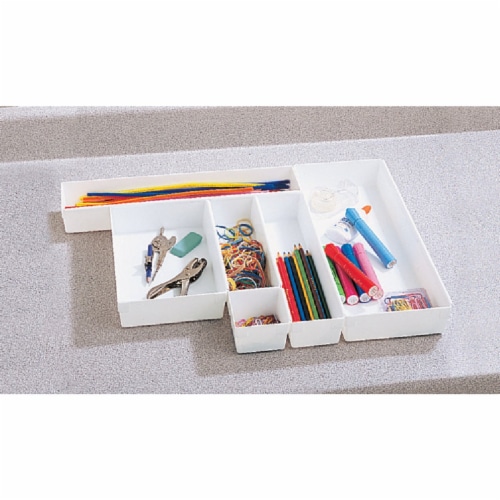 Rubbermaid 3in. X 3in. X 2in. Drawer Organizers Perspective: back