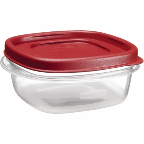 Rubbermaid Easyld 1.25C Sqr Red Perspective: back