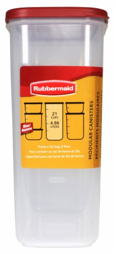 Rubbermaid® Modular Pantry Storage Canister Perspective: back