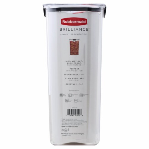 Rubbermaid® Brilliance™ Cereal Container Perspective: back