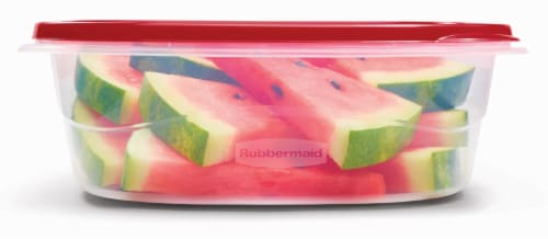 Rubbermaid® TakeAlongs® Square BPA-Free Plastic Snap Seal Food Storage Container - 2 pack Perspective: back
