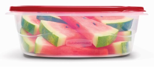 Rubbermaid® TakeAlongs® Square BPA-Free Plastic Snap Seal Food Storage Container - 2 pack Perspective: back