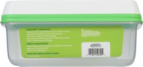 Rubbermaid® Fresh Works™ Produce Saver Container - Green Perspective: back
