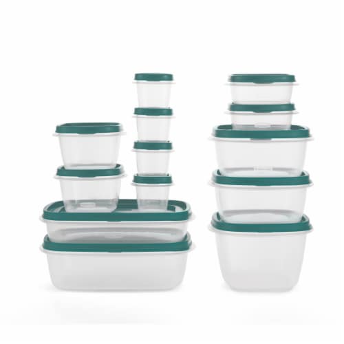 Rubbermaid® easyfindlids™ w / 3 Vented Lids 26 Pc Perspective: back