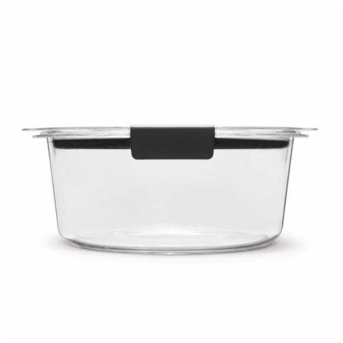 Rubbermaid® Brilliance™ Round Food Storage Container - Clear Perspective: back