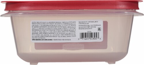 Rubbermaid® Easystore Medium Rectangle Food Storage Container Perspective: back
