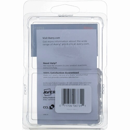 Avery Strung Strung Jewelry Tags, 100 Ct Perspective: back