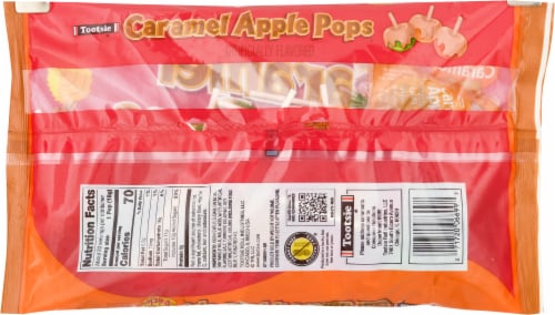 Tootsie® Caramel Apple Pops Variety Pack Perspective: back