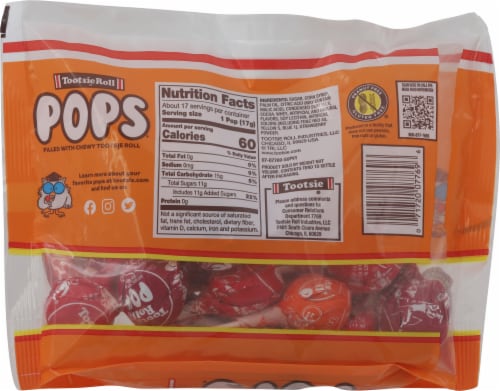 Tootsie Pop® Assorted Flavors Perspective: back