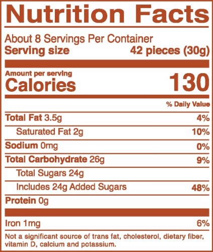 Junior® Mints Creamy Mints in Dark Chocolate Minis Bag Perspective: back
