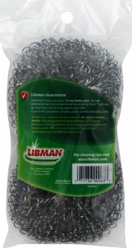 Libman® Steel Scrubbers Perspective: back