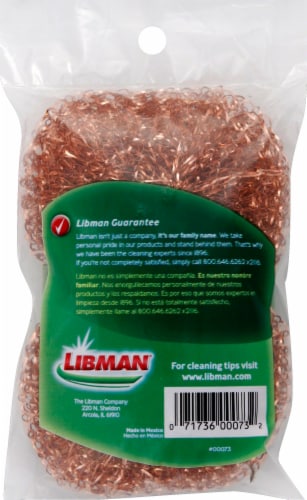 Libman® Copper Scrubbers Perspective: back