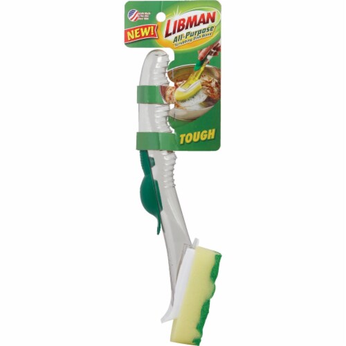 Libman® All-Purpose Scrubbing Dish Wand Perspective: back