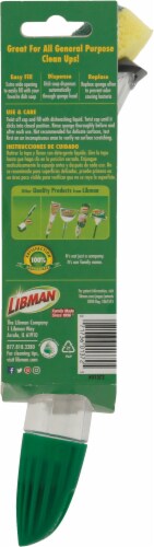 Libman® Dishmatic® Refillable Dish Wand Dishes Scrubber Perspective: back