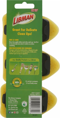 Libman® Dishmatic® Dish Scrubber Wand Refills Perspective: back