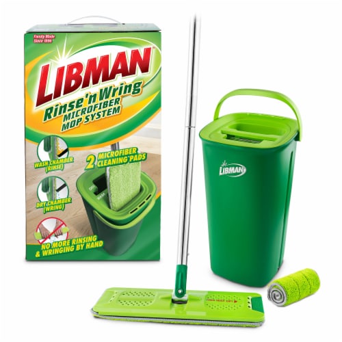 Libman® Rinse 'n Wring Microfiber Mop System Perspective: back
