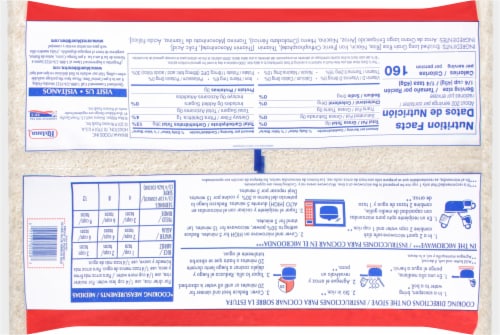 Blue Ribbon® Extra Long Grain Enriched Rice Perspective: back