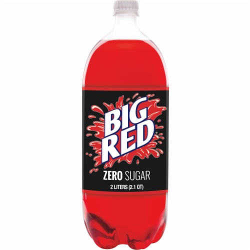 Big Red® Zero Sugar Soda Bottle Perspective: back