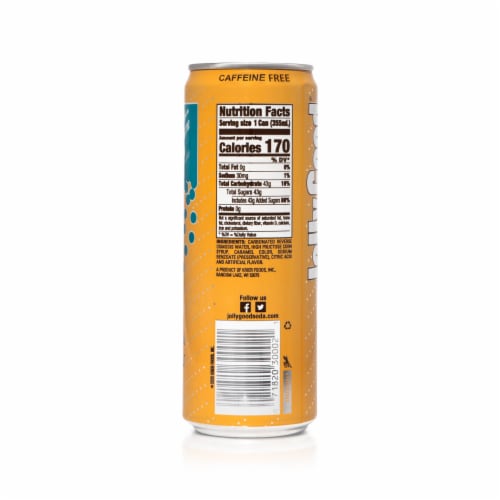 Jolly Good® Cream Soda Can Perspective: back