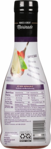 Marie's Balsamic Vinaigrette Dressing Perspective: back