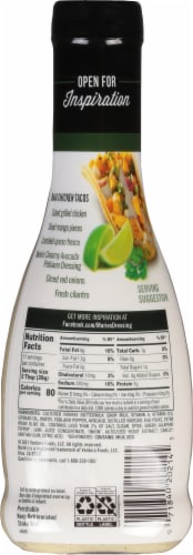 Marie's Creamy Avocado Poblano Dressing Perspective: back