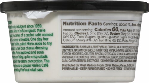 Marie's® Chunky Blue Cheese Dip Perspective: back