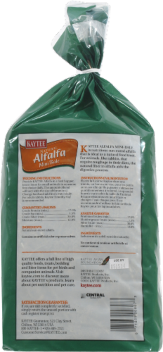 Kaytee Alfalfa Mini Bales Perspective: back