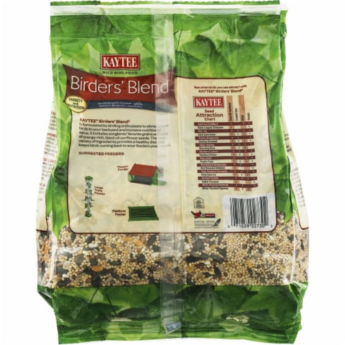 Kaytee Birder's Blend Wild Bird Seed Perspective: back