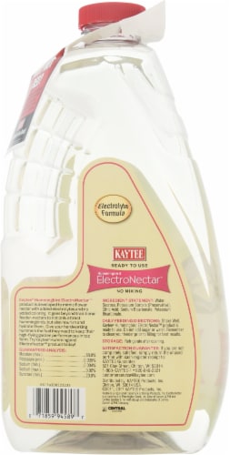 Kaytee® ElectroNectar™ Electrolyte Formula Hummingbird Nectar Perspective: back