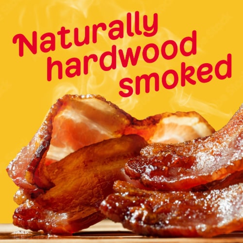 Oscar Mayer Fully Cooked Gluten Free Turkey Bacon with Less Fat & Less Sodium Perspective: back