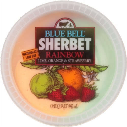 Blue Bell® Rainbow Sherbet Tub Perspective: back